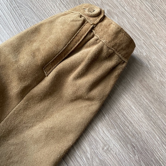 *NEW* Banana Republic tan suede 3/4 sleeve jacket size S - Picture 5 of 8